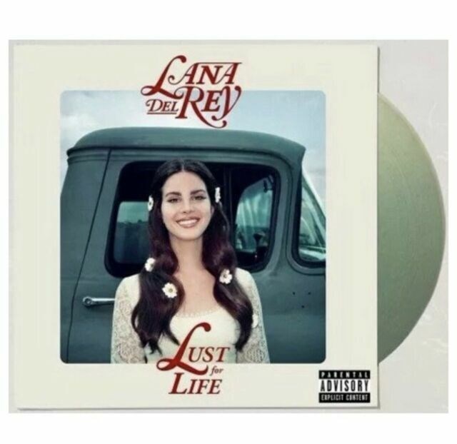 LANA DEL REY Lust For Life Coke Bottle Clear Vinyl 2LP