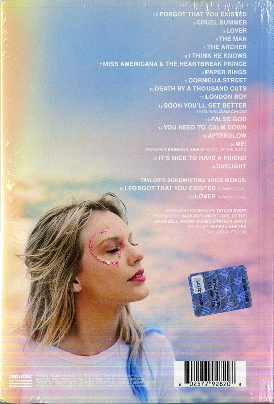 TAYLOR SWIFT | Lover - Deluxe Album Version 2