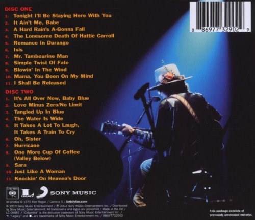 BOB DYLAN | Bootleg Series Vol 5 - Live 1975 (The Rolling Thunder Revue ...