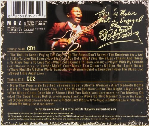 B.B. KING | His Definitive Greatest Hits (2CD)